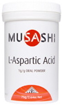 MUSASHI（ムサシ） / 100% ピュア L-アスパラギン酸 パウダー 75g